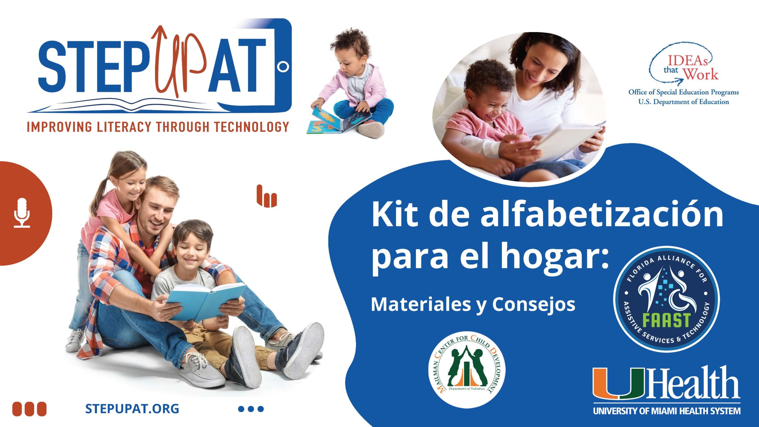 Step Up AT Parent Guide Kit in Spanish